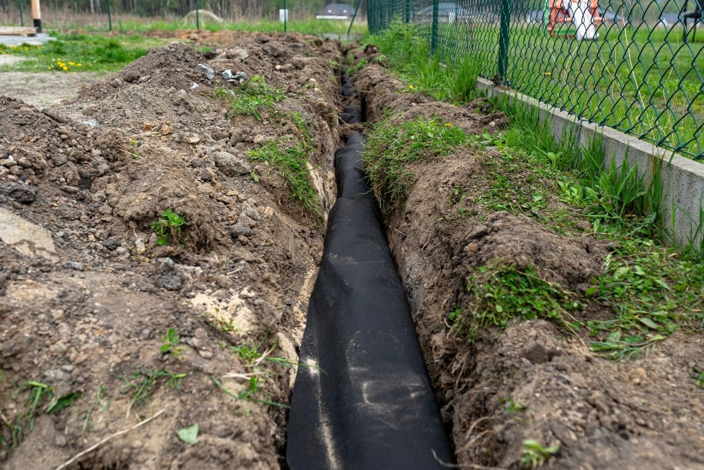 ditching and drainage